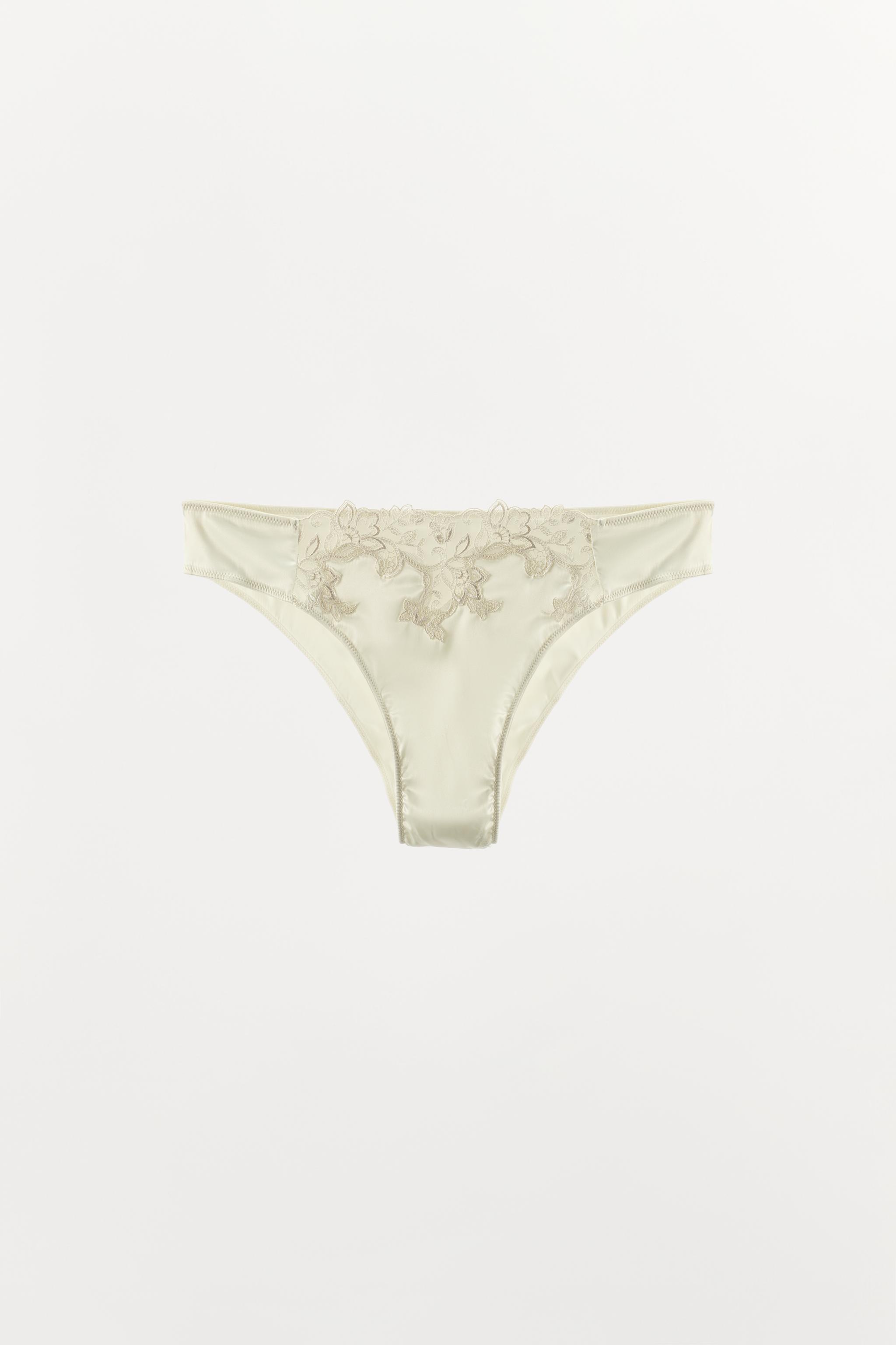 SATIN LACE BRIEFS